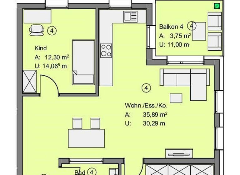 Wohnung zum Kauf - Erstbezug provisionsfrei 315.400 € 3 Zimmer 79,9 m² 1. Geschoss Bitburg 54634