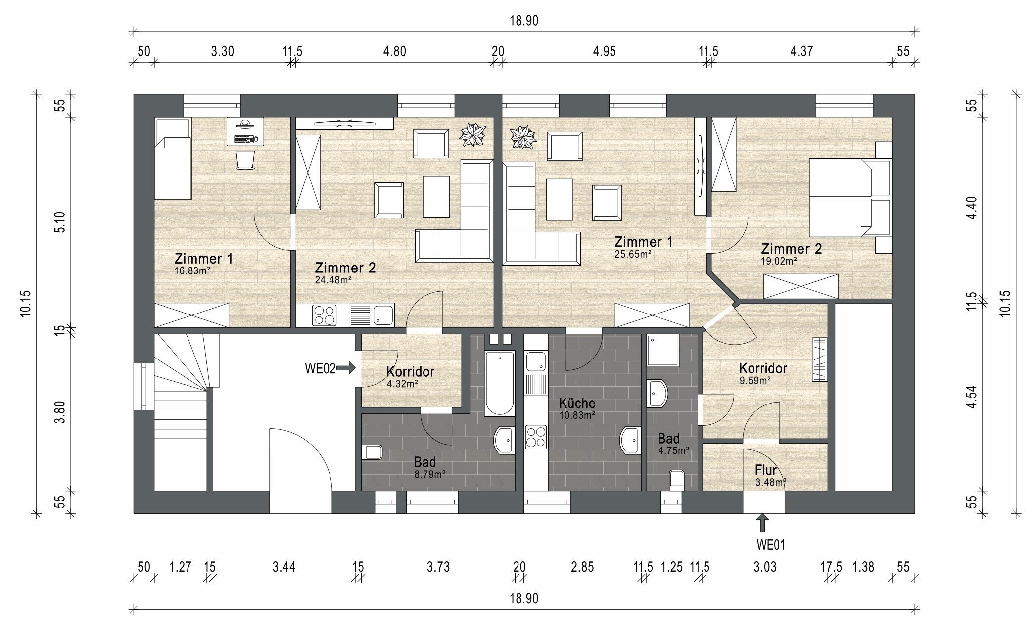 Mehrfamilienhaus zum Kauf 289.000 € 9 Zimmer 278 m²<br/>Wohnfläche 828 m²<br/>Grundstück Grödel Nünchritz 01612