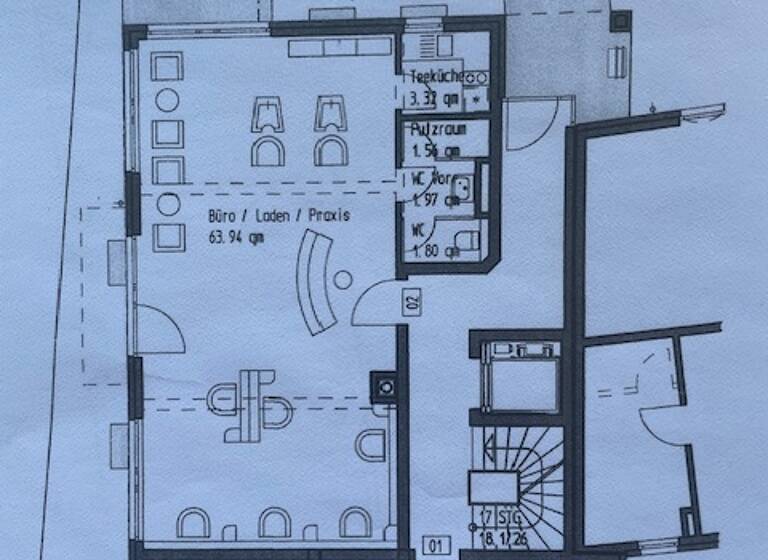 Büro-/Praxisfläche zur Miete provisionsfrei 780 € 1 Zimmer 73 m²<br/>Bürofläche Nürnberger Straße 10 a Allersberg Allersberg 90584