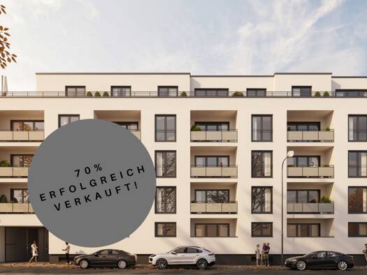 Wohnung zum Kauf - Erstbezug provisionsfrei 424.000 € 3 Zimmer 81,7 m² Geschoss 1/4 frei ab 31.12.2026 Erhardstraße 3 Weiden Weiden in der Oberpfalz 92637