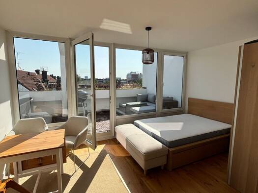 Studio zur Miete 1.200 € 1 Zimmer 28 m² Geschoss 4/5 frei ab 01.01.2027 Milbertshofen-Am Hart München 80807