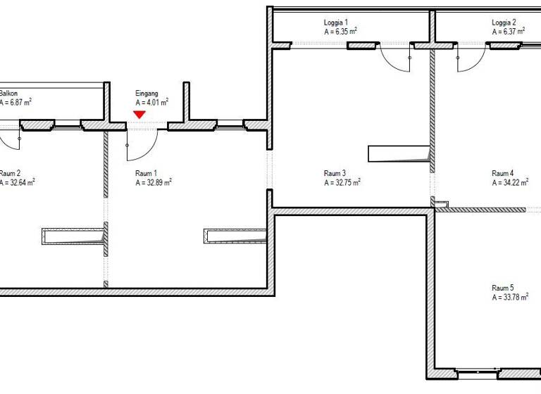 Bürogebäude zur Miete 5,55 € 5 Zimmer 180,1 m² Bürofläche Alb.-Schweitzer-Str. 54 Altendorf Chemnitz 09116