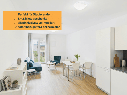 Wohnung zur Miete 373 € 1 Zimmer 27,9 m² frei ab sofort Fakultätsstraße 17 Opladen Leverkusen 51379