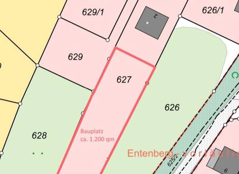 Grundstück zum Kauf 250.000 € 1.200 m²<br/>Grundstück Entenberger Hauptstraße 2 Entenberg Leinburg 91227