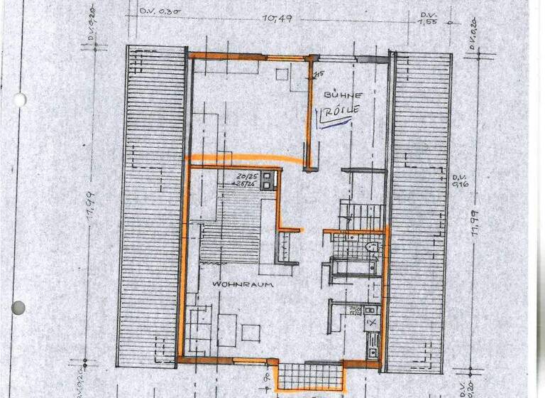 Wohnung zur Miete 700 € 1,5 Zimmer 59 m² 3. Geschoss Heumaden Stuttgart 70619