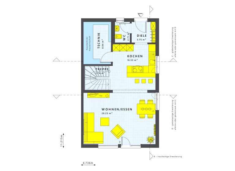 Doppelhaushälfte zum Kauf 415.722 € 8 Zimmer 125,7 m² 511 m² Grundstück Neuendorf Brück OT Neuendorf 14822