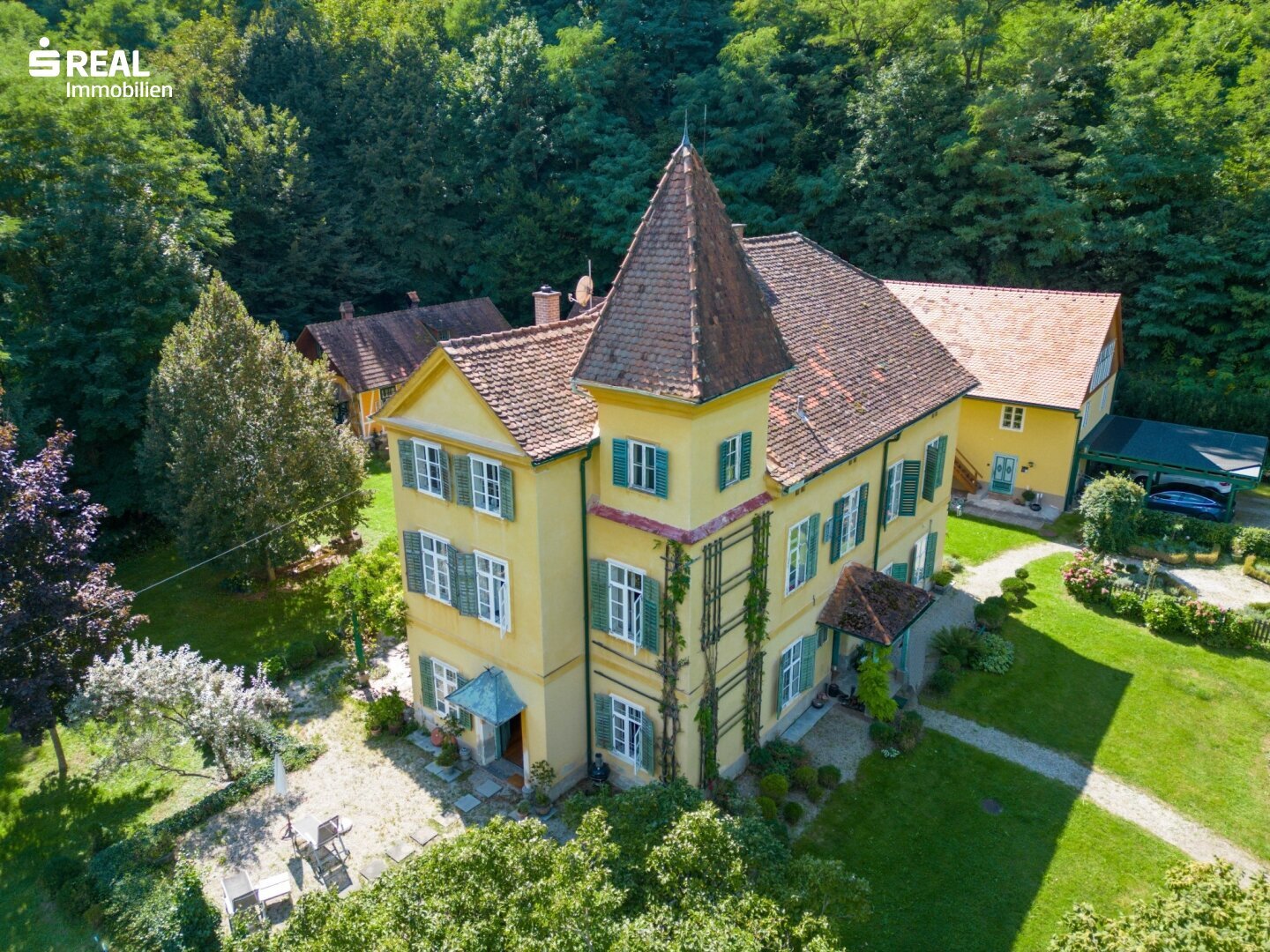 Villa zum Kauf 1.780.000 € 12.278 m²<br/>Grundstück Deutschfeistritz 8121