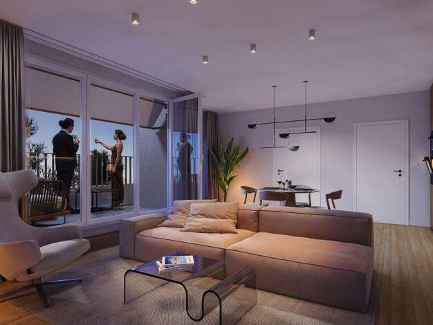 Wohnung zum Kauf - Neubau provisionsfrei 674.000 € 4 Zimmer 94,2 m² 3. Geschoss frei ab 31.12.2026 Berkenbrücker Steig 18-19 Alt-Hohenschönhausen Berlin 13055