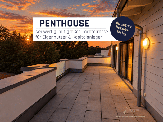 Penthouse zum Kauf provisionsfrei 499.000 € 3 Zimmer 109 m² Straubing Straubing 94315