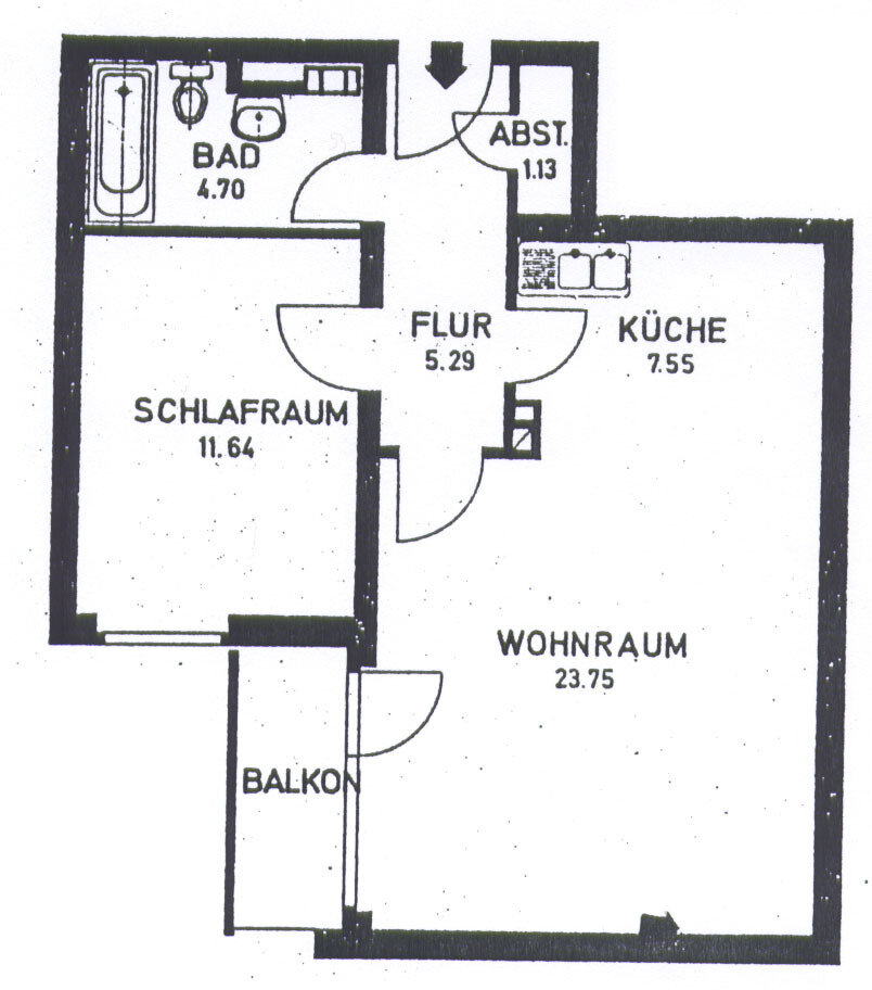 Wohnung zur Miete 620 € 2 Zimmer 55 m²<br/>Wohnfläche 3.<br/>Geschoss 01.04.2025<br/>Verfügbarkeit Hochheim Hochheim am Main 65239