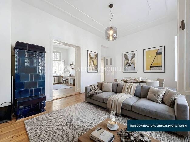 Wohnung zum Kauf 485.000 € 3 Zimmer 88,5 m² 1. Geschoss Südwestkorso 69 Friedenau Berlin 12161