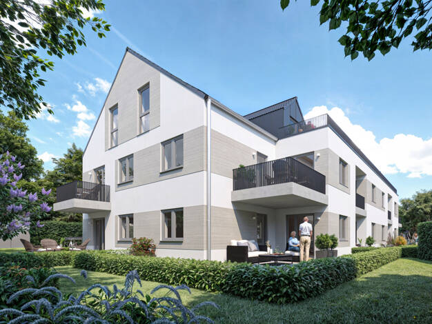 Wohnung zum Kauf 407.125 € 2 Zimmer 65,3 m² Ottmaring Friedberg / Ottmaring 86316