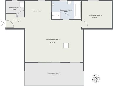 Wohnung zur Miete 920 € 2 Zimmer 89 m² Haidhäuser Cham - Haidhäuser 93413