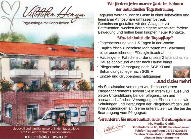 Studio zur Miete 750 € 2 Zimmer 37,4 m²<br/>Wohnfläche 2.<br/>Geschoss Bahnhofstraße 66 Frontenhausen Frontenhausen 84160