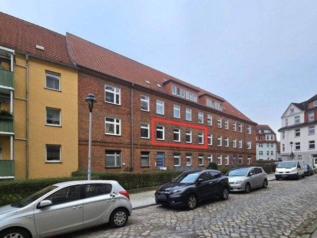 Wohnung zum Kauf 134.000 € 3 Zimmer 78,8 m² 1. Geschoss Frankenvorstadt Stralsund 18439