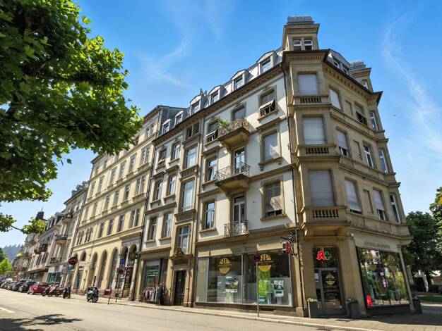 Wohnung zum Kauf 159.000 € 2 Zimmer 49 m² 4. Geschoss Innenstadt Baden-Baden 76530