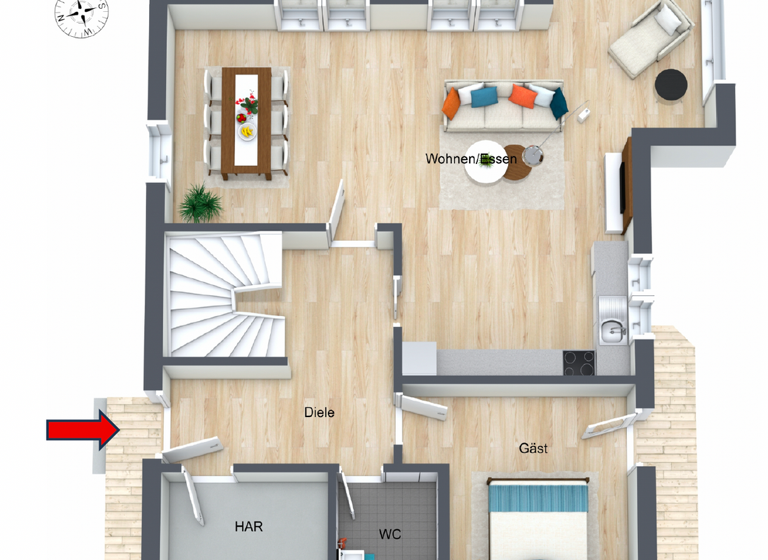 Einfamilienhaus zum Kauf 430.000 € 5 Zimmer 150 m² 788 m² Grundstück erich-kästner-straße 8 Großkugel Kabelsketal 06184