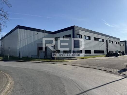 Lagerhalle zur Miete provisionsfrei 2.650 m² Lagerfläche teilbar ab 1.456 m² Bergeborbeck Essen 45356