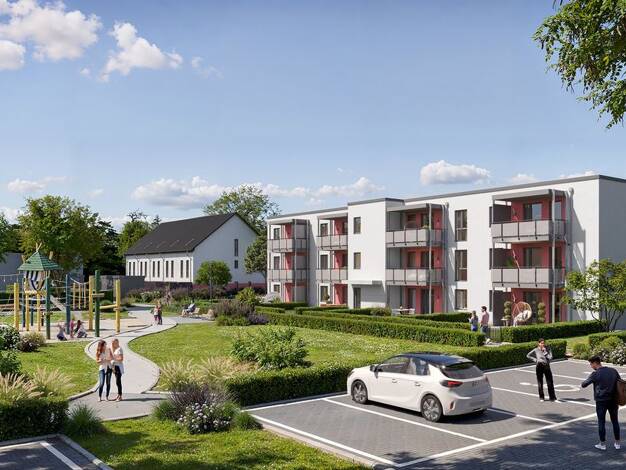 Wohnung zur Miete - Erstbezug 768 € 2 Zimmer 64 m² 2. Geschoss Frankenstr. 15 Vierlinden Walsum 47178