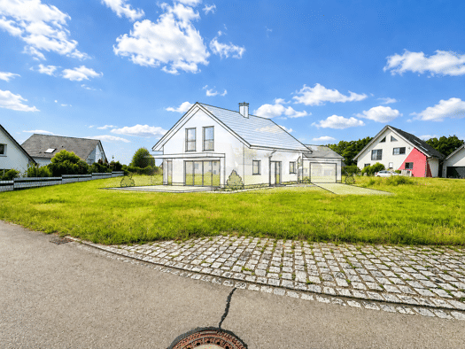 Grundstück zum Kauf 335.000 € 656 m² Grundstück Baugenehmigung vorhanden frei ab sofort Welden Welden 86465
