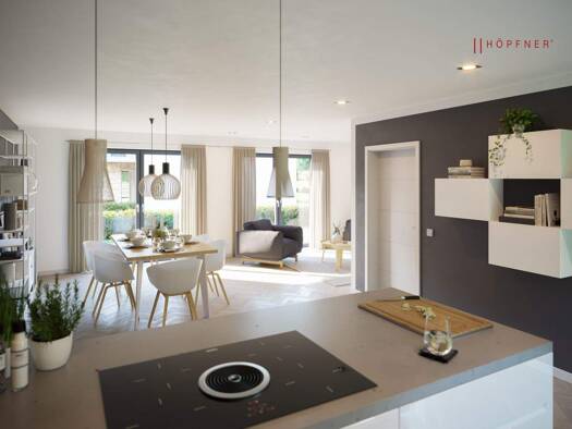 Doppelhaushälfte zum Kauf - Erstbezug 625.000 € 5 Zimmer 132,5 m² 247 m² Grundstück Südliche Marineallee 12 Kappeln 24376