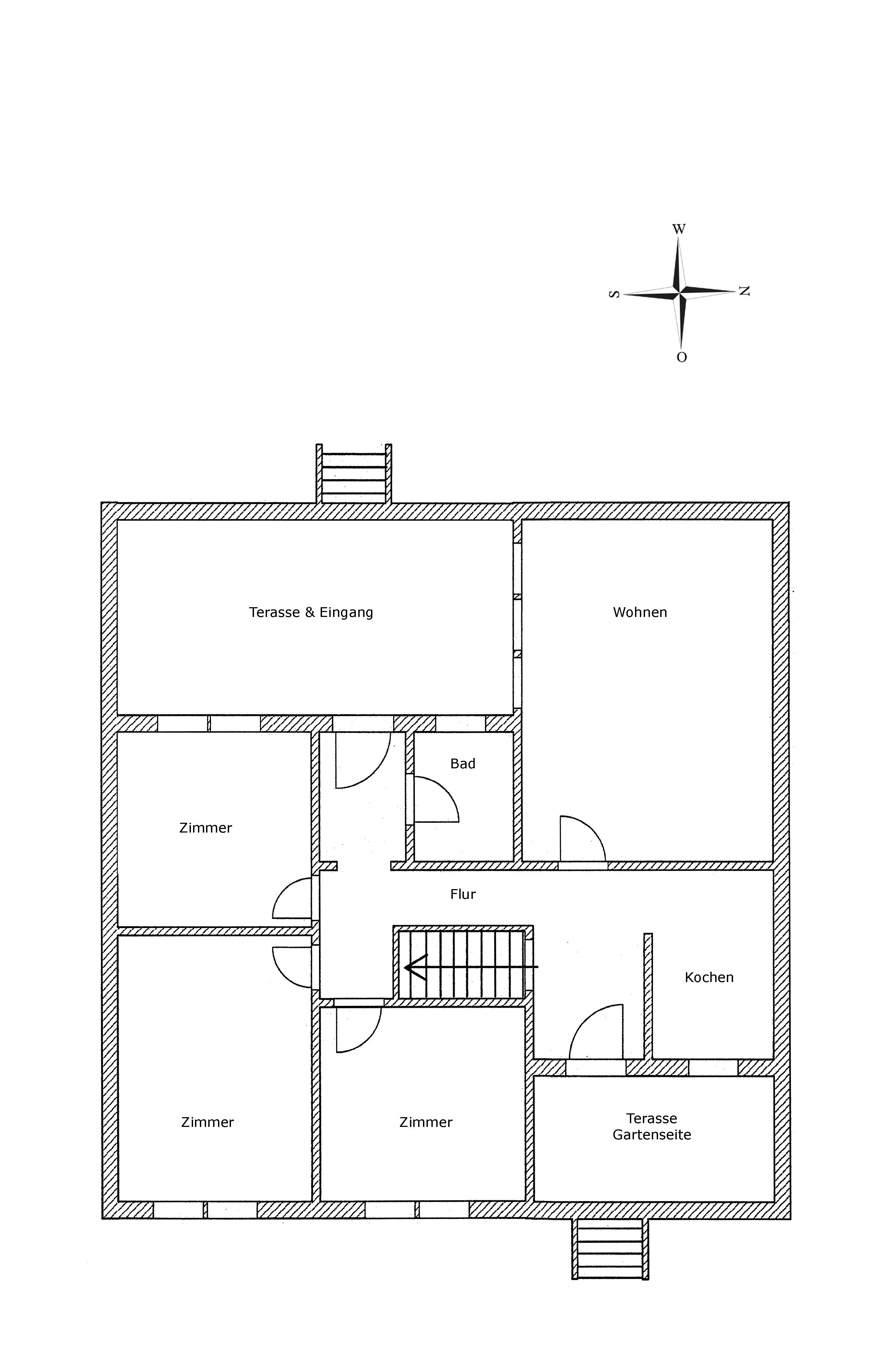 Reihenmittelhaus zum Kauf 199.000 € 5 Zimmer 91 m²<br/>Wohnfläche 405 m²<br/>Grundstück Banzkow Banzkow 19097