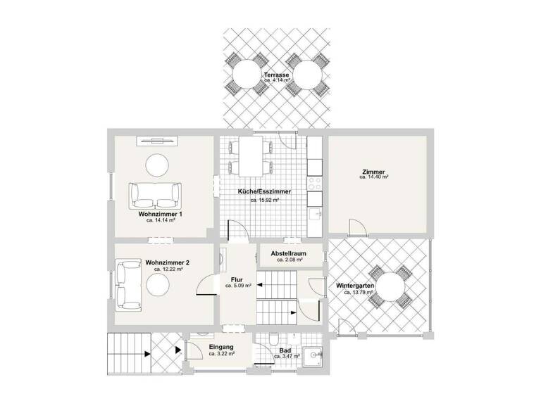 Einfamilienhaus zum Kauf 259.000 € 6 Zimmer 119,2 m² 469 m² Grundstück Birken-Honigsessen 57587