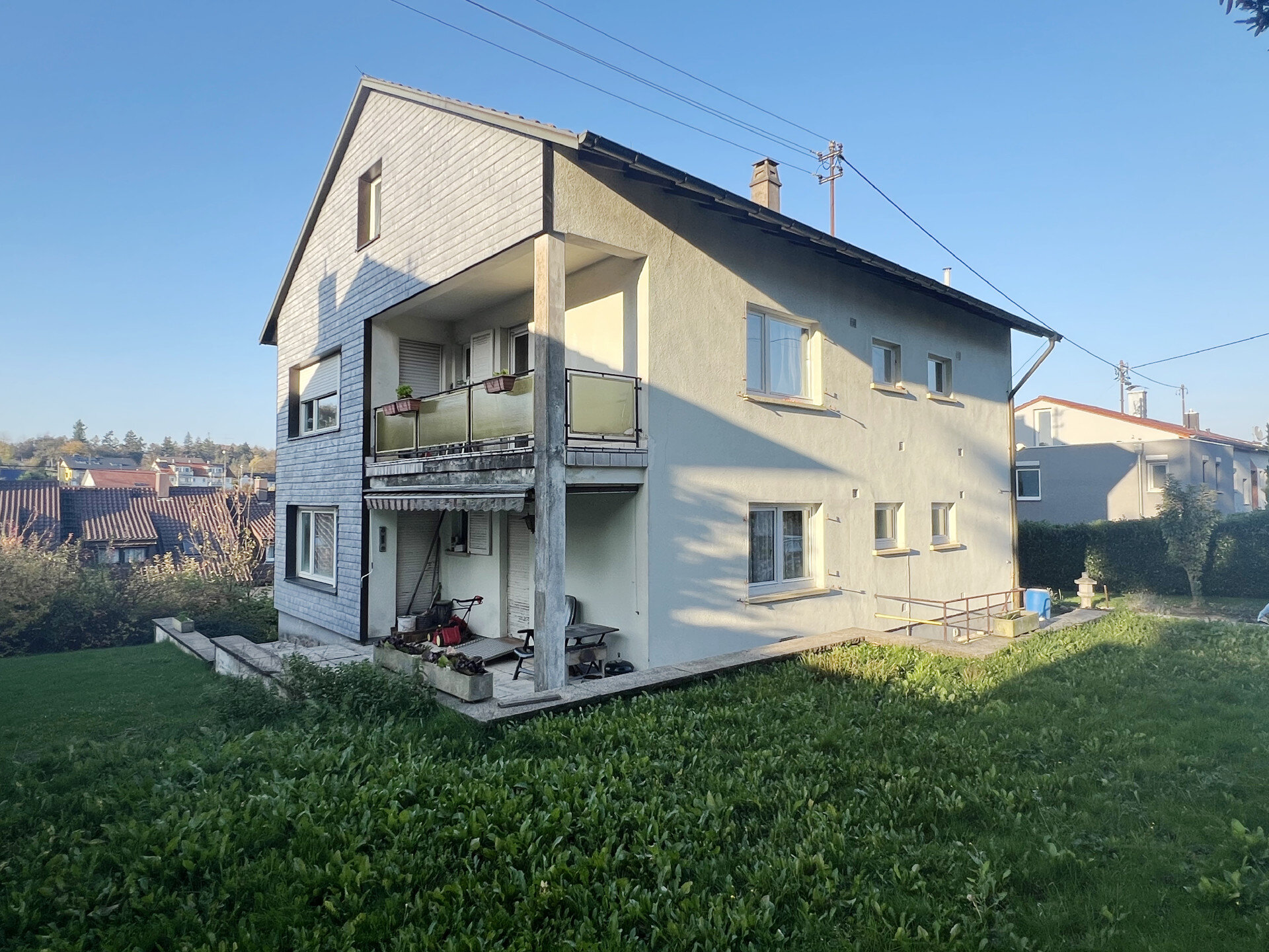 Mehrfamilienhaus zum Kauf provisionsfrei 648.300 € 8 Zimmer 185,4 m²<br/>Wohnfläche 705 m²<br/>Grundstück Grünwettersbach Karlsruhe 76228