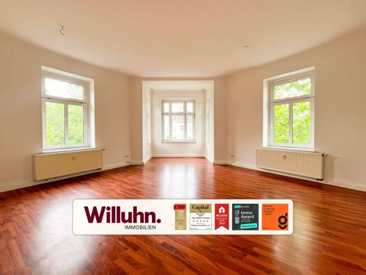 Wohnung zur Miete 1.150 € 3 Zimmer 90,5 m² 2. Geschoss Koburger Straße 111 Connewitz Markkleeberg 04416
