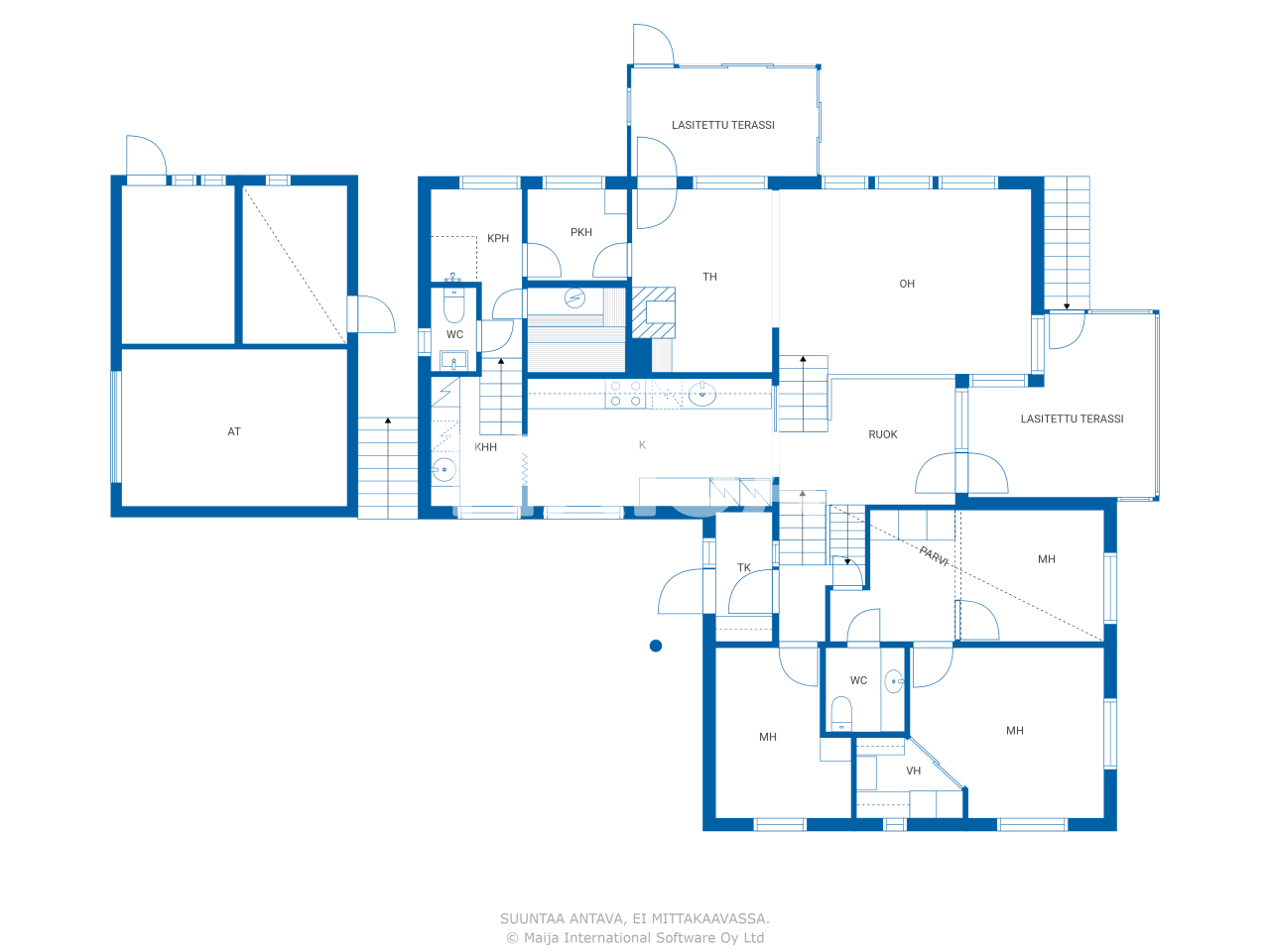 Einfamilienhaus zum Kauf 289.000 € 6 Zimmer 134 m²<br/>Wohnfläche 1.134 m²<br/>Grundstück Vaskontie 6 Jyväskylä 40520