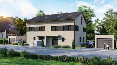 Doppelhaushälfte zum Kauf - Erstbezug provisionsfrei 1.390.000 € 6 Zimmer 192,6 m² 727 m² Grundstück Hechendorf Seefeld 82229