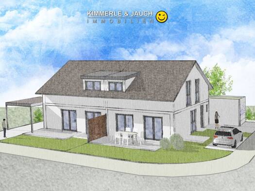 Doppelhaushälfte zum Kauf 769.000 € 6 Zimmer 159 m² 241 m² Grundstück Gärtringen 71116