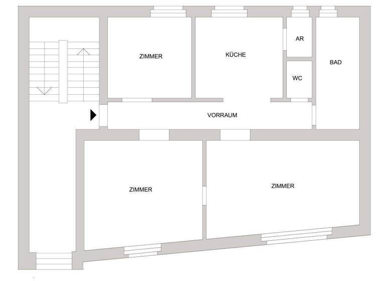 Wohnung zur Miete 600 € 3 Zimmer 80 m² EG Gloggnitz 2640