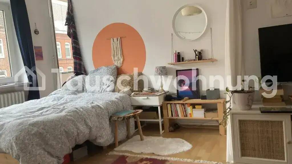 Wohnung zur Miete Tauschwohnung 330 € 1,5 Zimmer 36 m² 3. Geschoss Vorstadt Kiel 24103