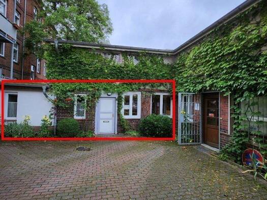 Büro zur Miete provisionsfrei 350 € 3 Zimmer 53,5 m² Bürofläche Johannesstraße Paulsstadt Schwerin 19053