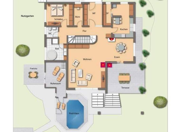 Mehrfamilienhaus zum Kauf 13 Zimmer 283 m² 1.850 m² Grundstück Holzheim Neumarkt 92318