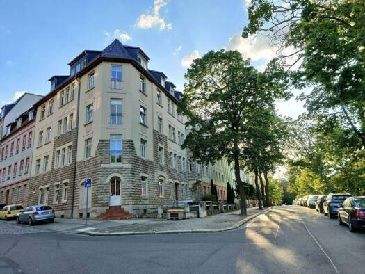 Wohnung zur Miete 500 € 3 Zimmer 89,7 m² 2. Geschoss frei ab sofort Gustav-Adolf-Straße 8 Weißenfels 06667