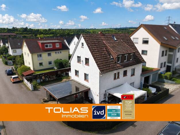 Mehrfamilienhaus zum Kauf 499.000 € 6 Zimmer 127,1 m² 520 m² Grundstück Hirschlanden Ditzingen 71254