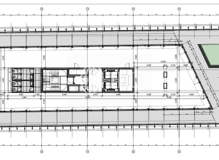 Bürofläche zur Miete provisionsfrei 16,50 € 406,4 m² Bürofläche teilbar ab 406 m² Dellviertel Duisburg 47051