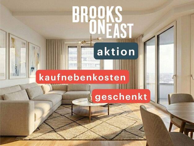 Wohnung zum Kauf - Neubau provisionsfrei 849.000 € 2 Zimmer 71,9 m² 15. Geschoss Mariane-von-Rantzau-Straße 8 Friedrichshain Berlin 10243