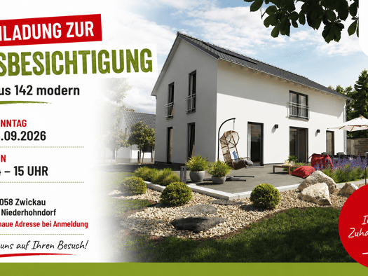 Grundstück zum Kauf - Erstbezug 276.000 € 1.200 m² Grundstück Niederhohndorf Zwickau 08058