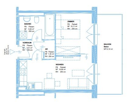 Wohnung zur Miete 459 € 2 Zimmer 34,8 m²<br/>Wohnfläche 5.<br/>Geschoss 01.03.2025<br/>Verfügbarkeit Puntigam Graz 8055