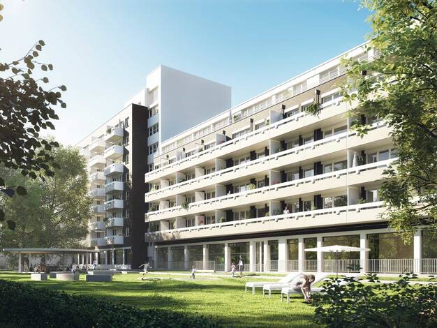 Wohnung zum Kauf - Neubau provisionsfrei 139.000 € 1 Zimmer 30,4 m² 4. Geschoss Eisenzahnstraße 14 Wilmersdorf Berlin 10709