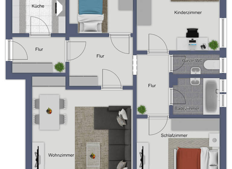 Wohnung zum Kauf 379.000 € 4 Zimmer 89,9 m²<br/>Wohnfläche EG<br/>Geschoss Mitte Ulm 89075