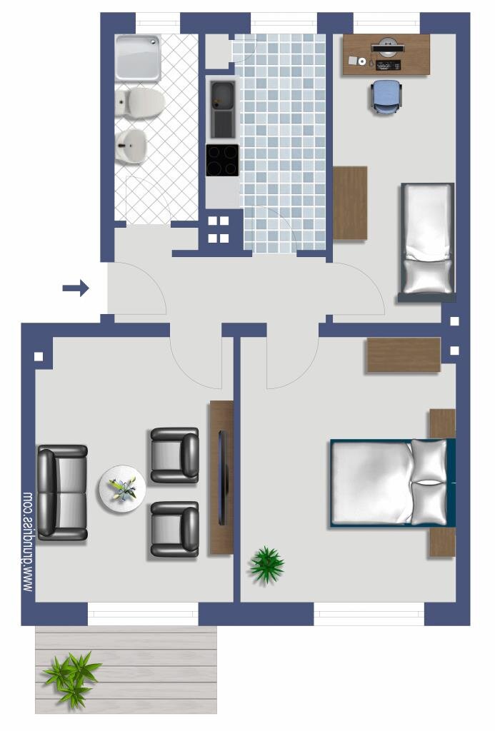 Wohnung zum Kauf provisionsfrei 213.700 € 2,5 Zimmer 56,9 m²<br/>Wohnfläche 1.<br/>Geschoss Ebersteinweg/ Hocksteinweg 1/ 2, 2a-c Zehlendorf Berlin 14165