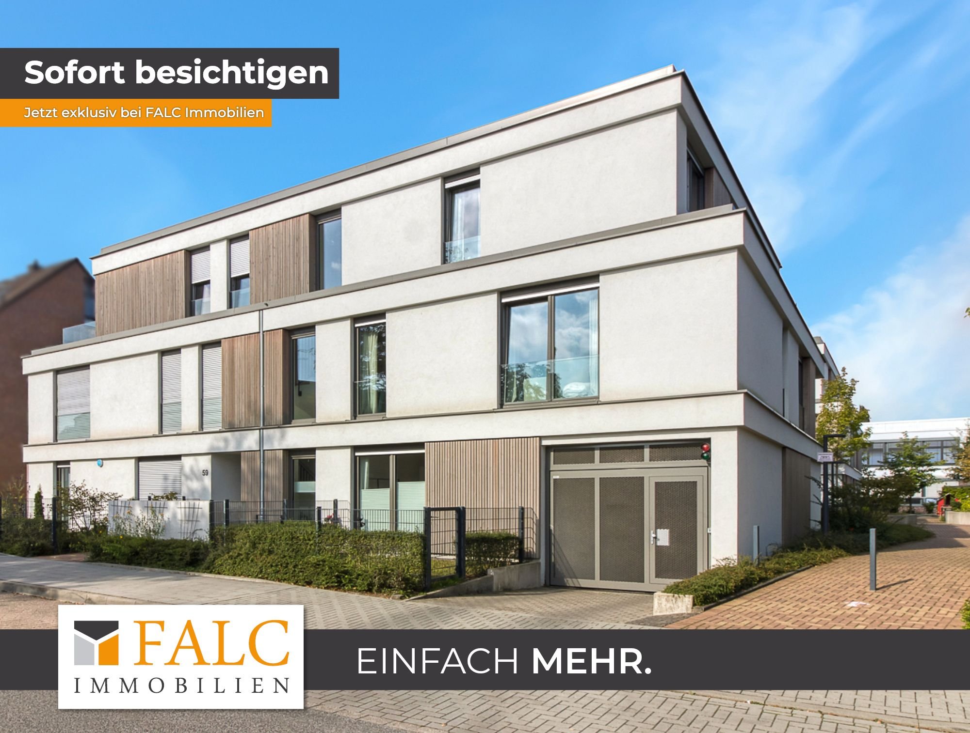 Wohnung zum Kauf provisionsfrei 359.000 € 2 Zimmer 82 m²<br/>Wohnfläche Wienenfeldstraße 59 Waldhausen Mönchengladbach 41068