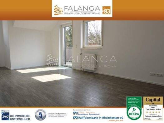 Wohnung zur Miete 650 € 2 Zimmer 48 m² 2. Geschoss frei ab sofort Budenheim 55257