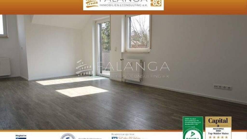 Wohnung zur Miete 650 € 2 Zimmer 48 m² 2. Geschoss frei ab sofort Budenheim 55257