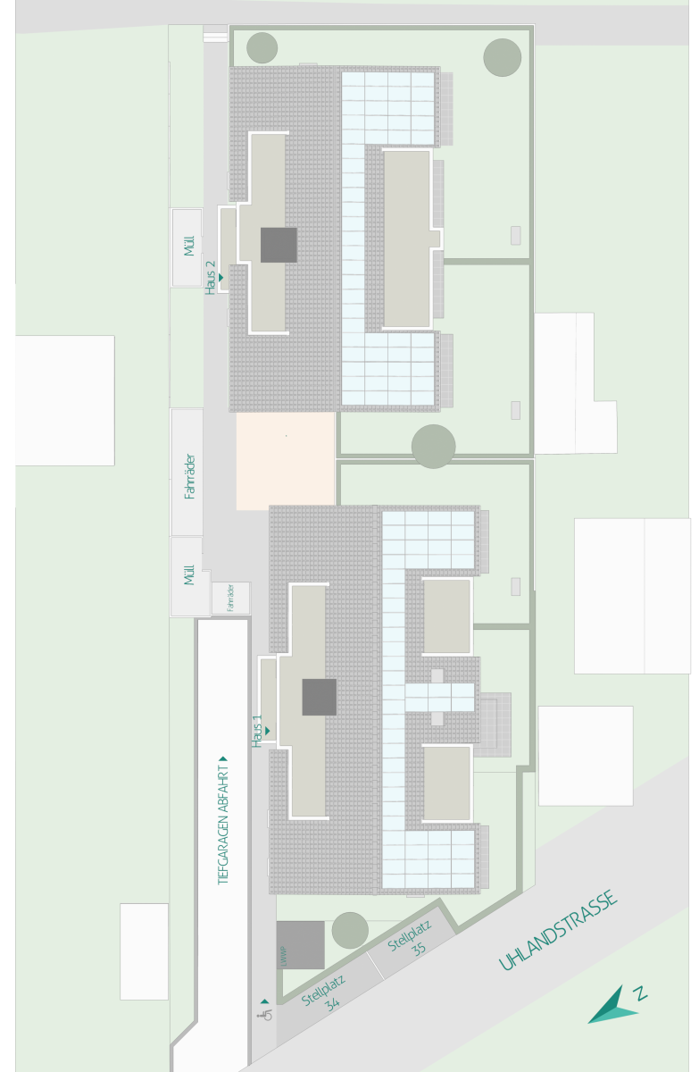 Terrassenwohnung zum Kauf provisionsfrei 569.000 € 3 Zimmer 79,6 m²<br/>Wohnfläche EG<br/>Geschoss Uhlandstraße 10 Gärtringen Gärtringen 71116