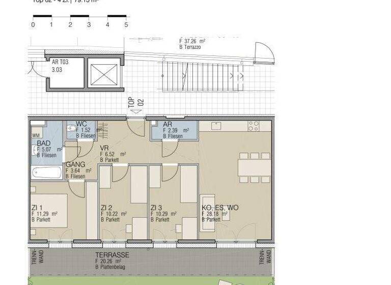 Wohnung zur Miete 1.131 € 3 Zimmer 79,2 m² EG Kaunertal 6524